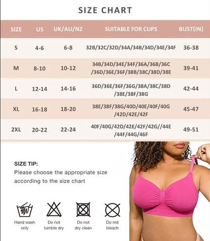 Seamless Adjustable Sports Bra