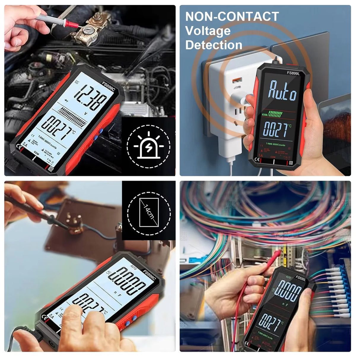 Fully Automatic - 6000 Count Digital Voltmeter