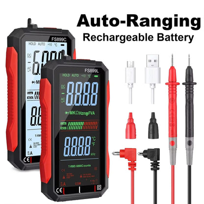 Fully Automatic - 6000 Count Digital Voltmeter