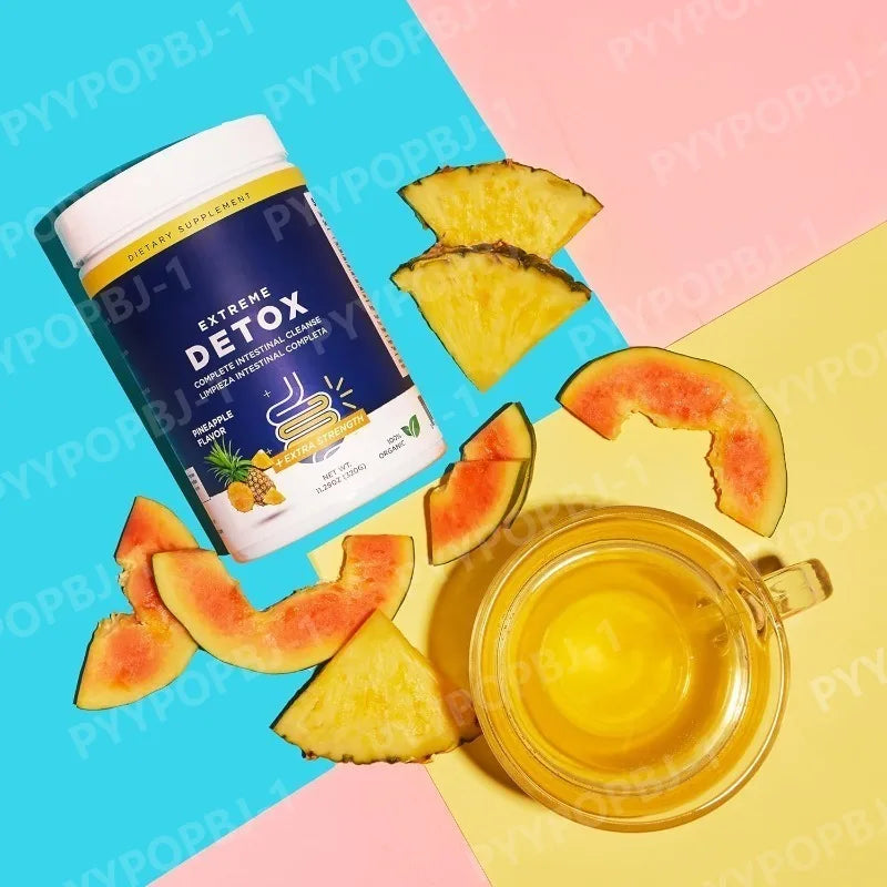 Intestinal Cleansing Powder Pineapple Flavored Natural Intestinal Cleansing Powder Household Products